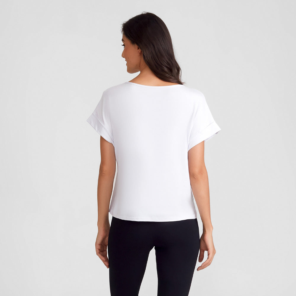 Blusa Manga Japonesa Feminina - Branco