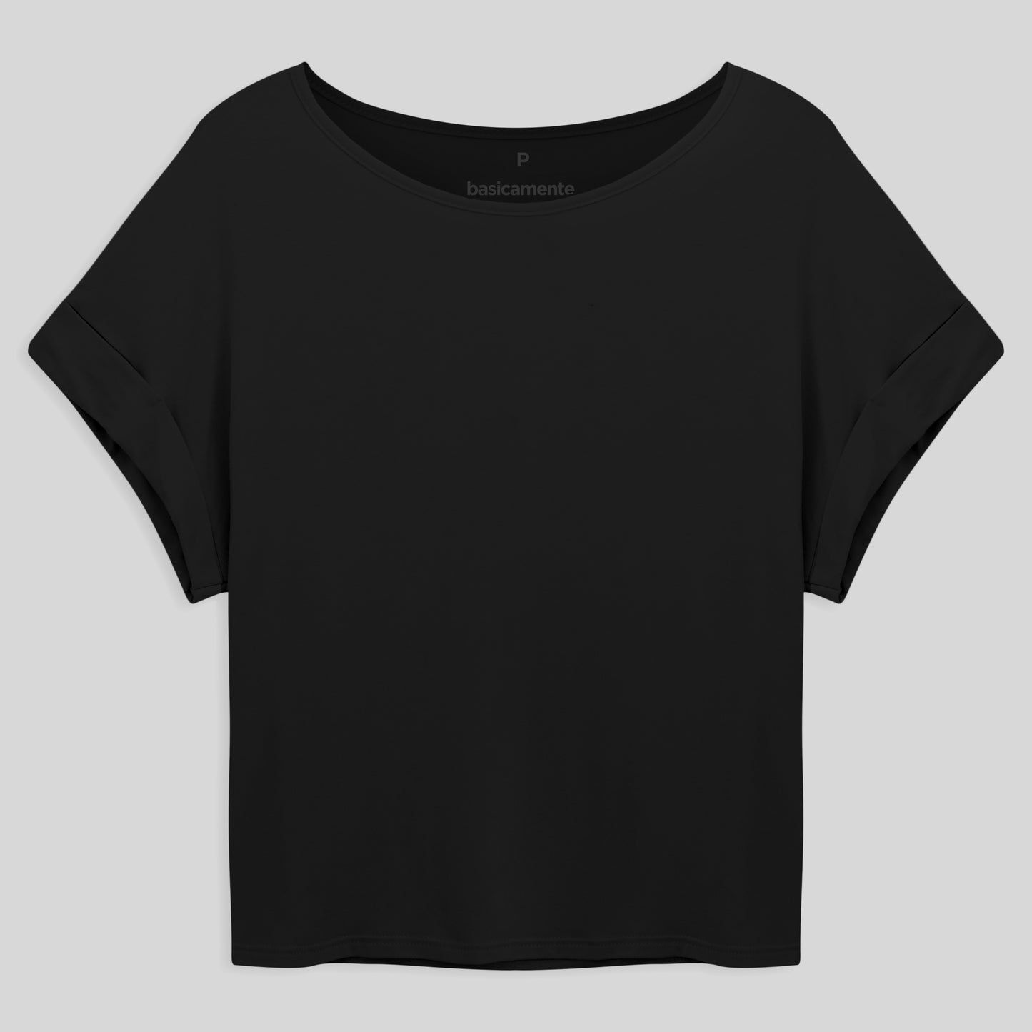 Blusa Manga Japonesa Feminina - Preto