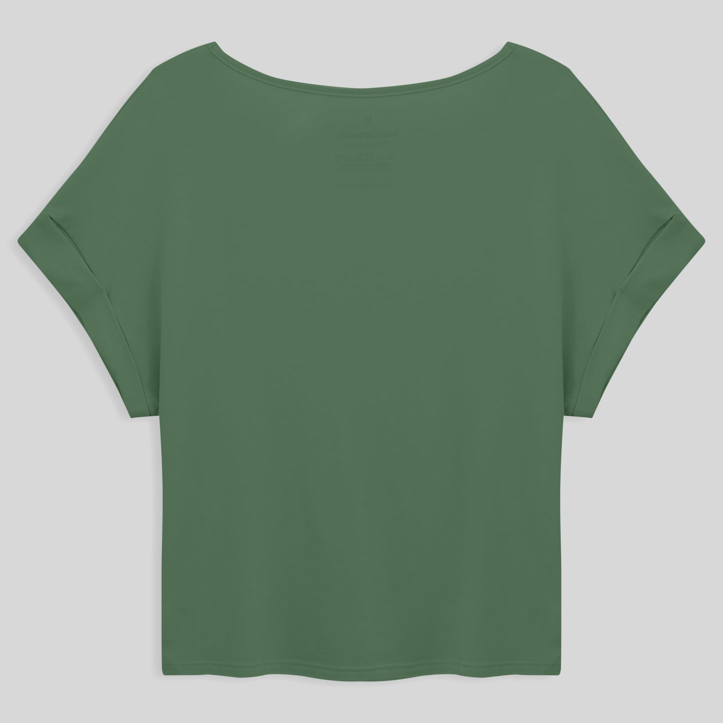 Blusa Manga Japonesa Feminina - Verde Oliva