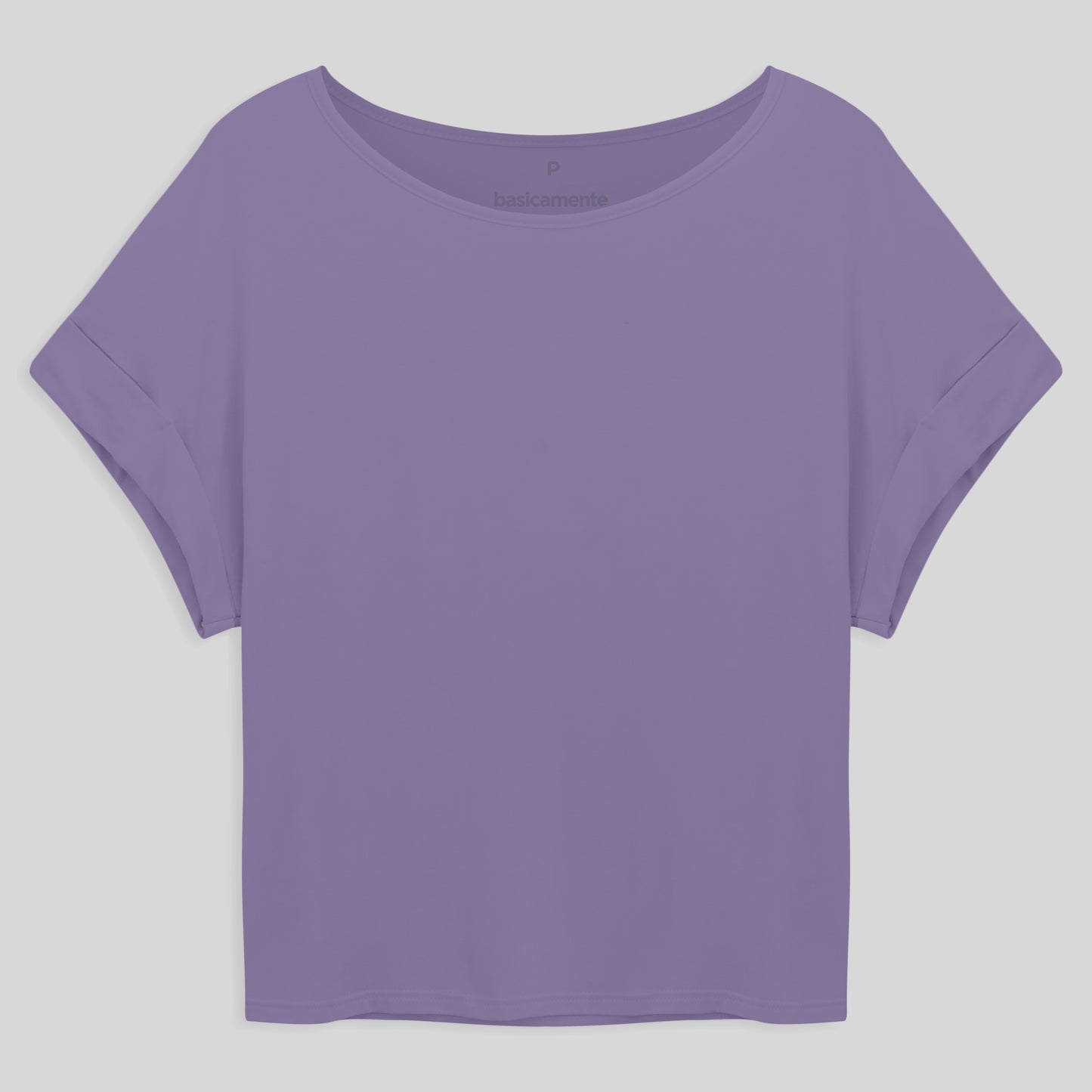 Blusa Manga Japonesa Feminina - Lilás