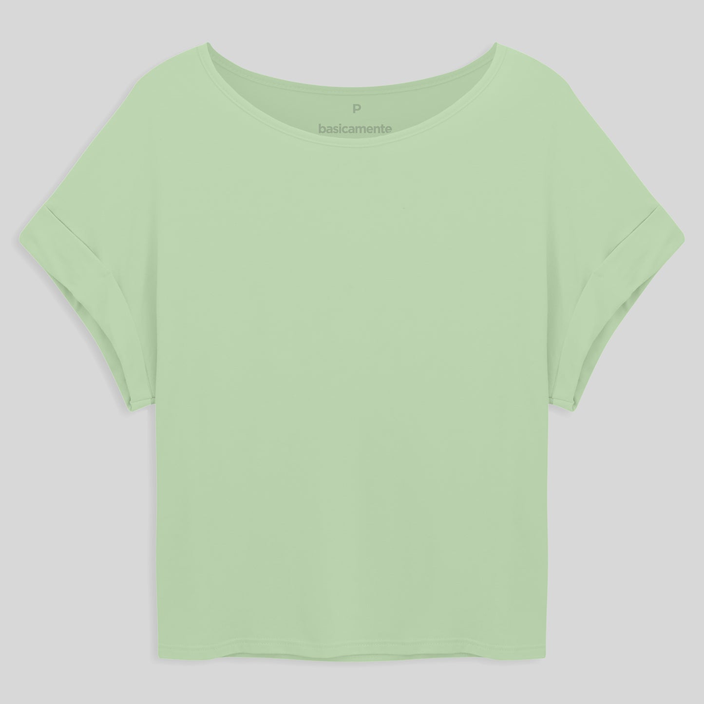 Blusa Manga Japonesa Feminina - Verde Menta