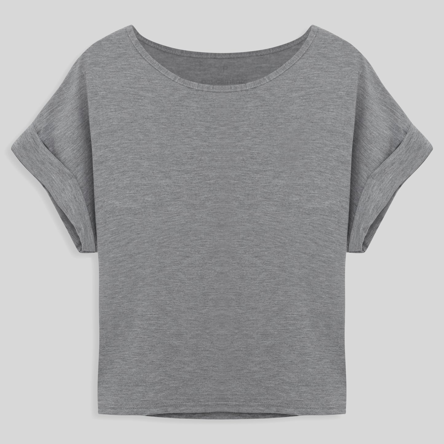 Blusa Manga Japonesa Feminina - Mescla Claro