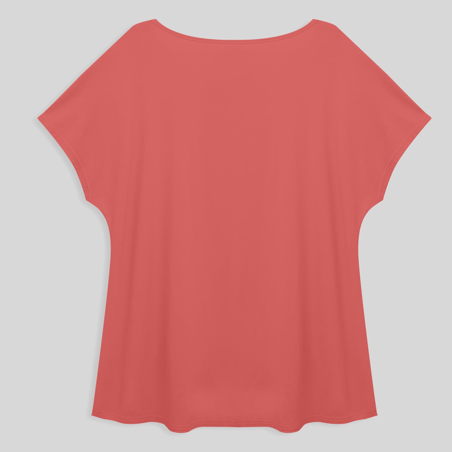 Blusa Ampla Plus Feminina - Rosa Chiclete