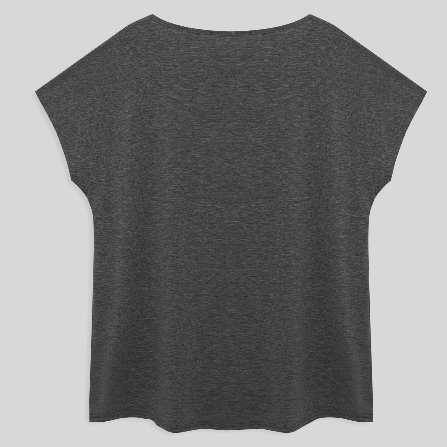 Blusa Ampla Plus Feminina - Mescla Escuro