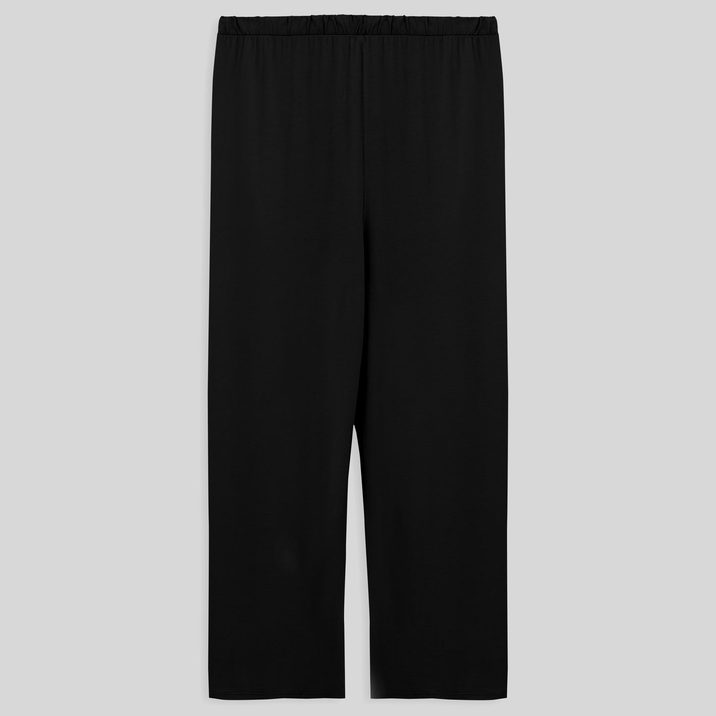 Calça Wide Viscose Plus Feminina - Preto