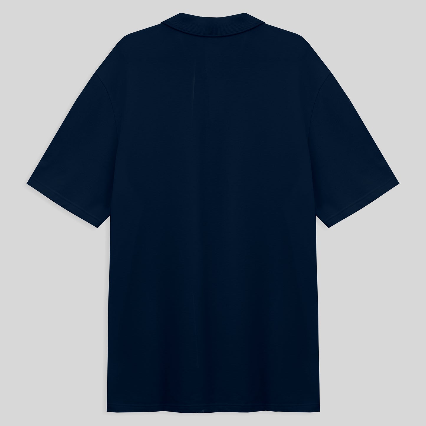 Camisa Polo Piquet Stretch Plus Masculina - Azul Marinho