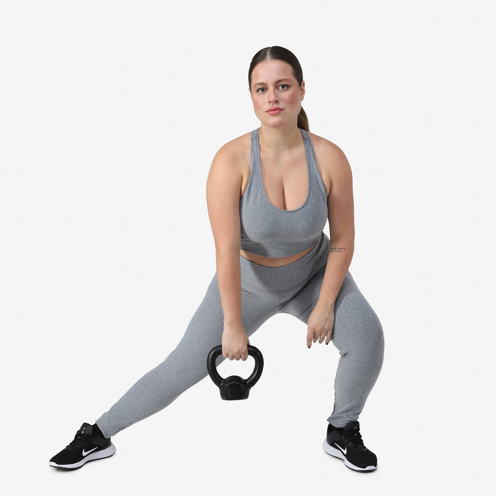 Legging New Life Tech UV - Mescla Escuro