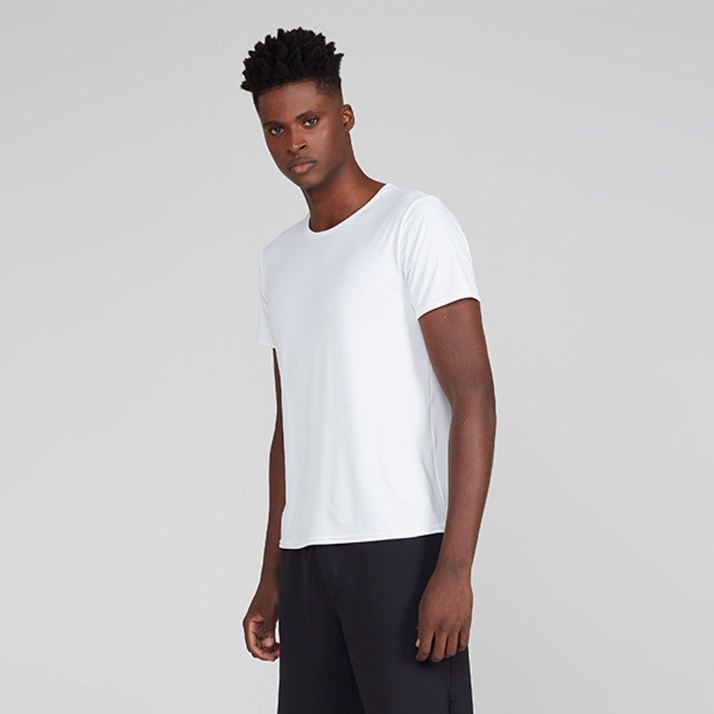 Tech T-Shirt UV Masculina - Branco