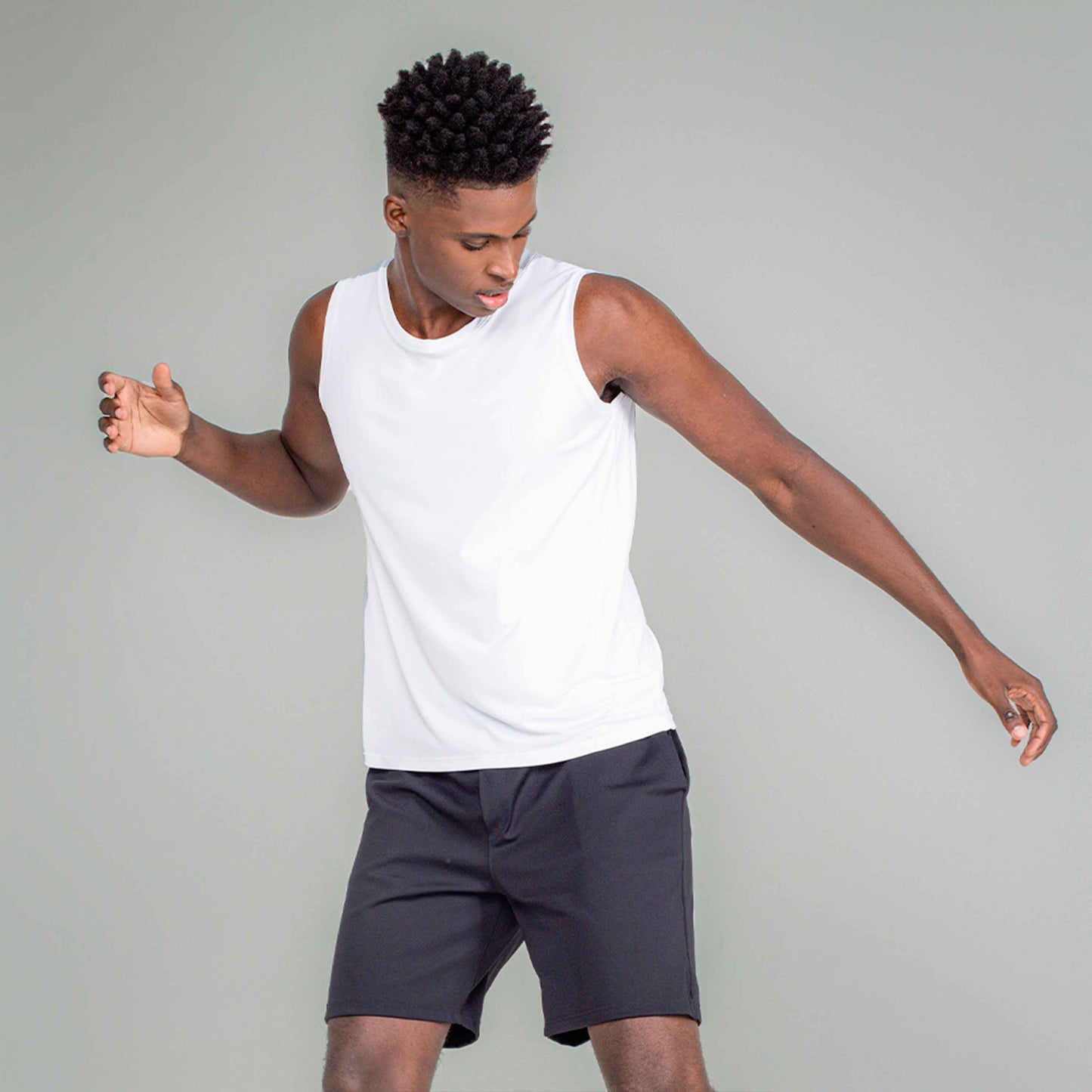Regata Tech UV Masculina - Branco