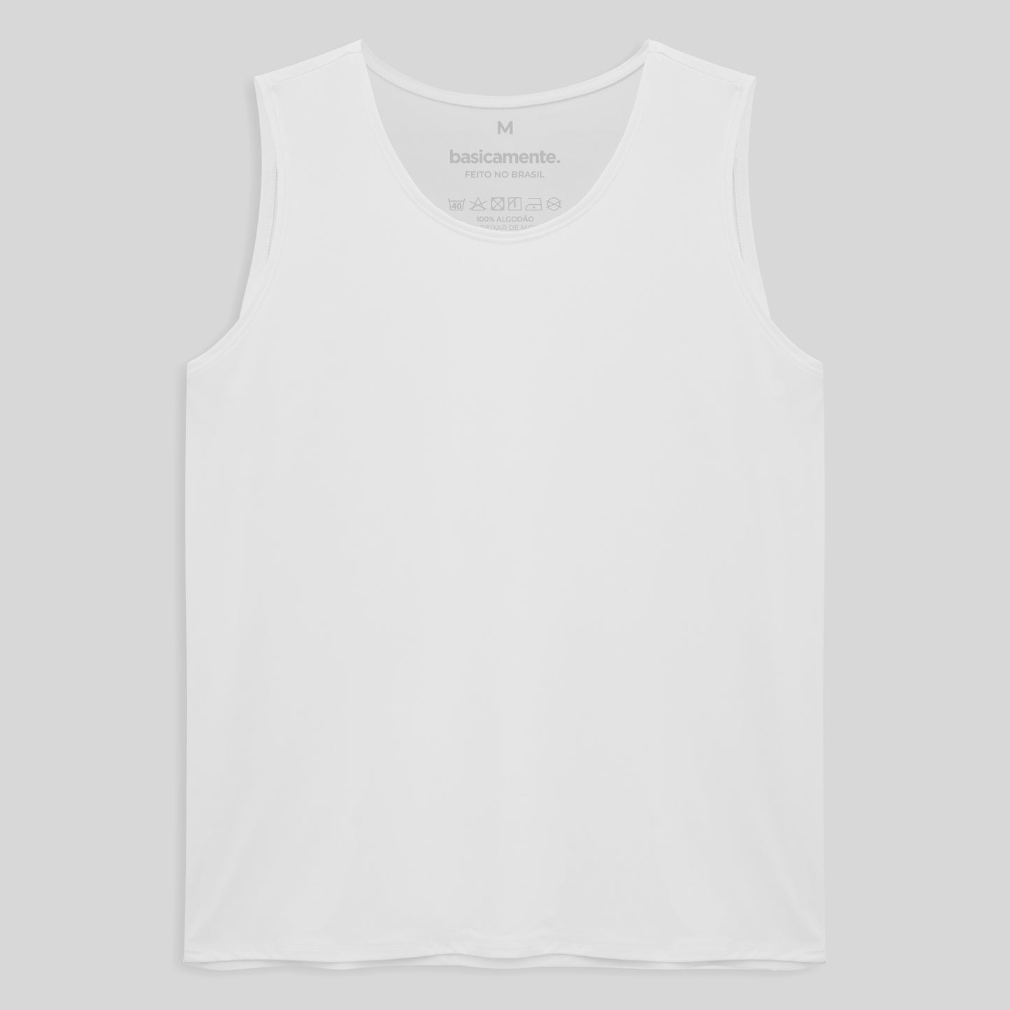 Regata Tech UV Masculina - Branco