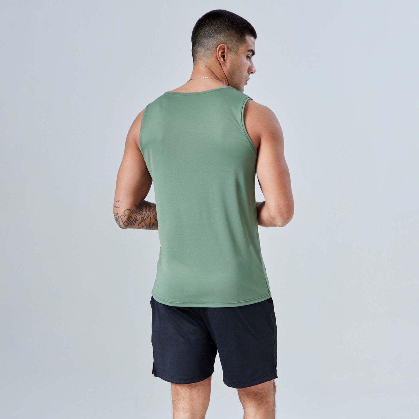 Regata Tech UV Masculina - Verde Figo