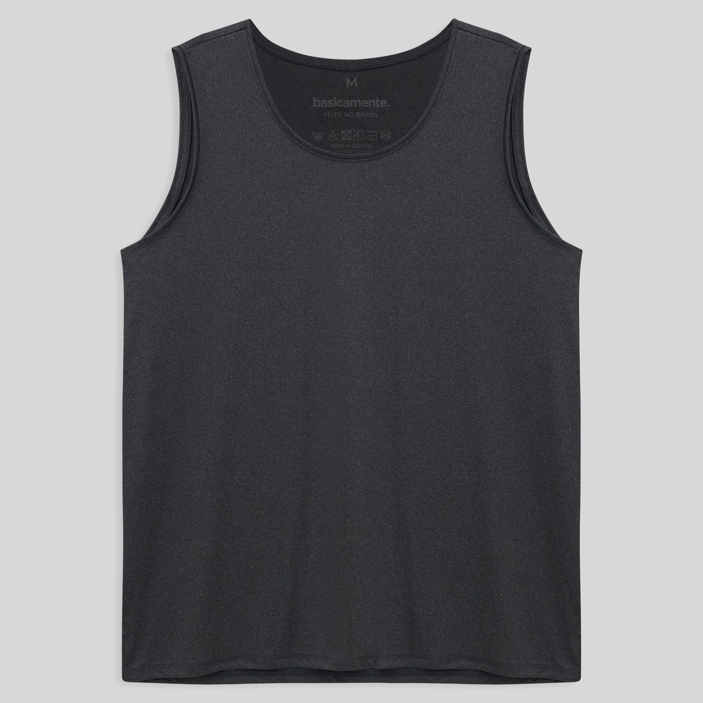 Regata Tech UV Masculina - Mescla Escuro