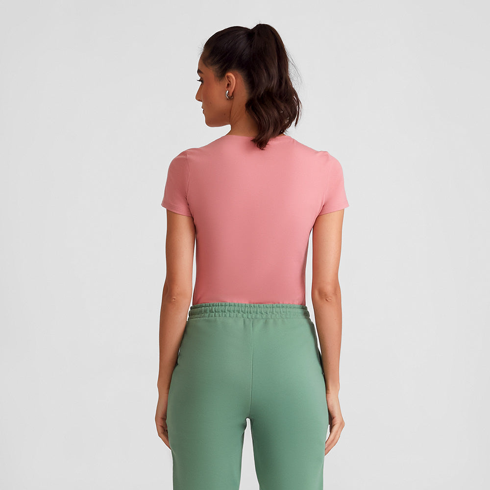 Camiseta Comfort Feminina - Rose