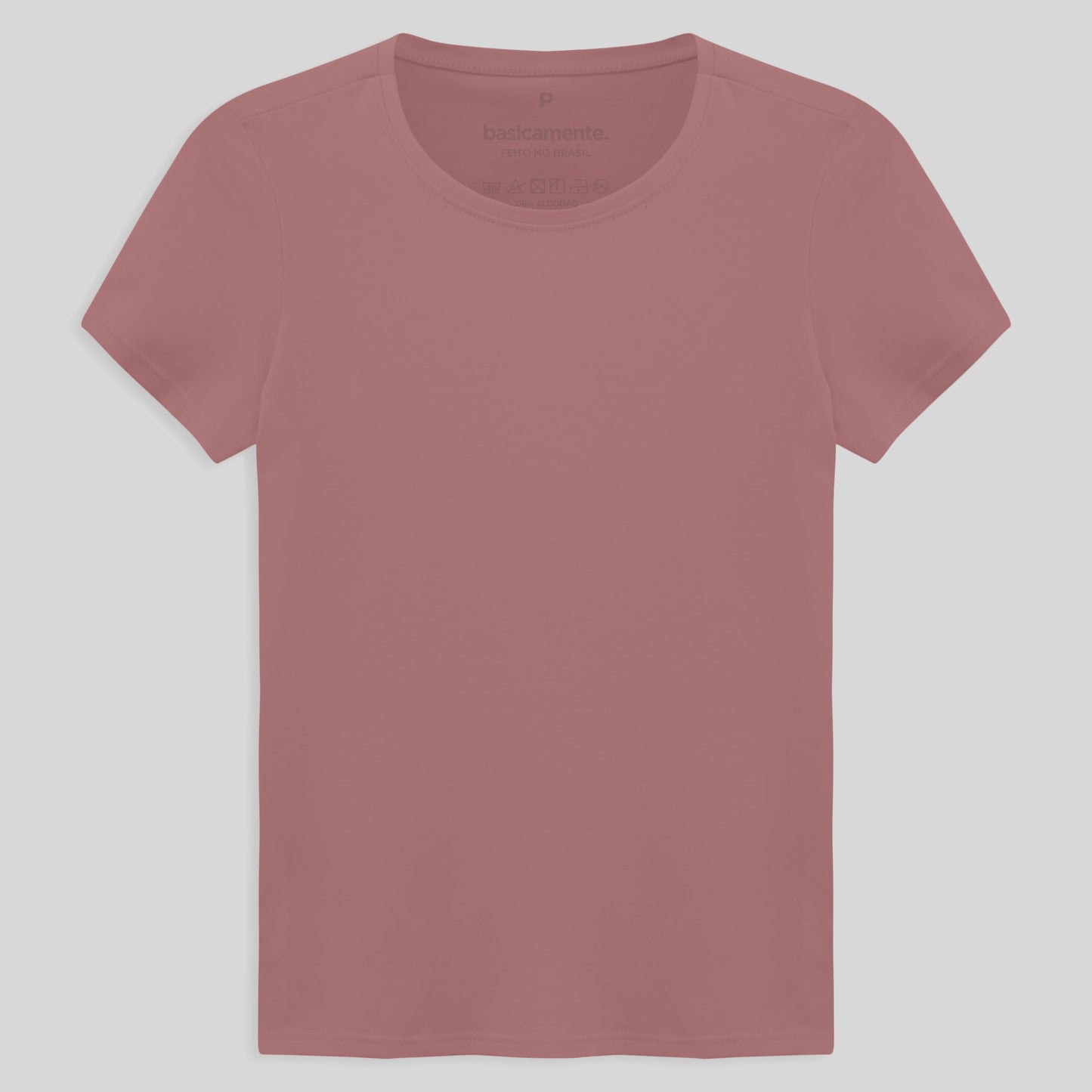 Camiseta Comfort Feminina - Rose