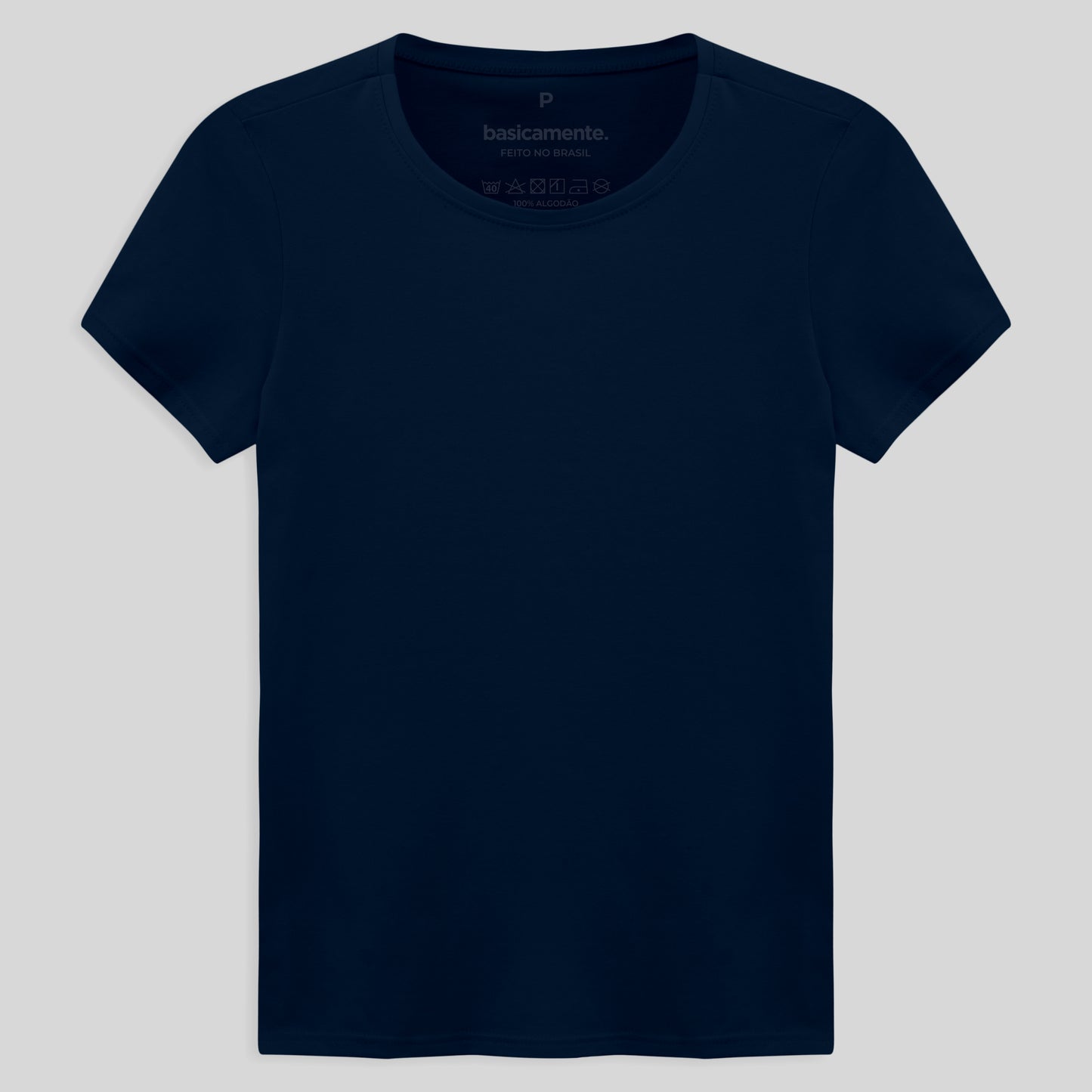Camiseta Comfort Feminina - Azul Marinho