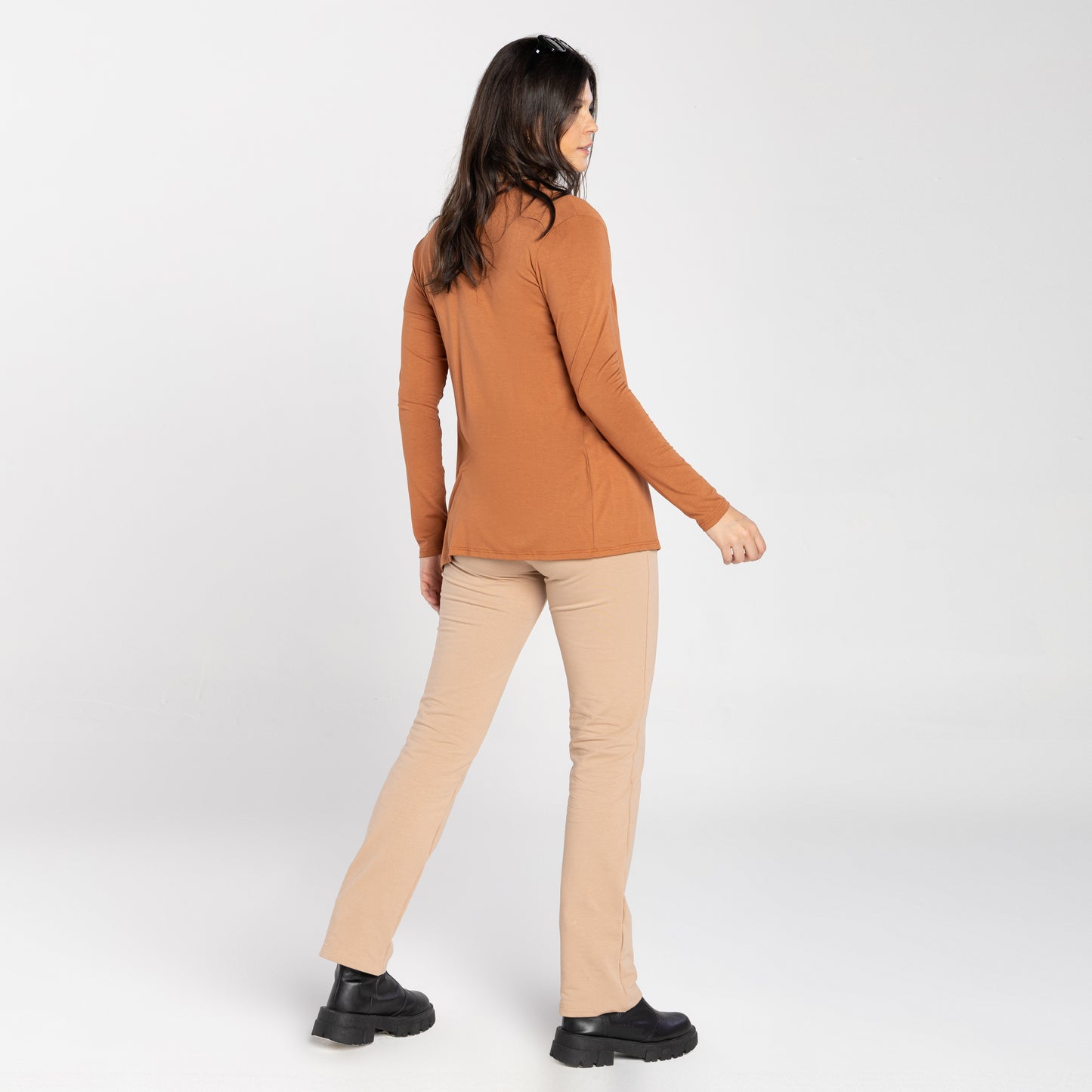 Cardigan Feminino - Marrom Canela