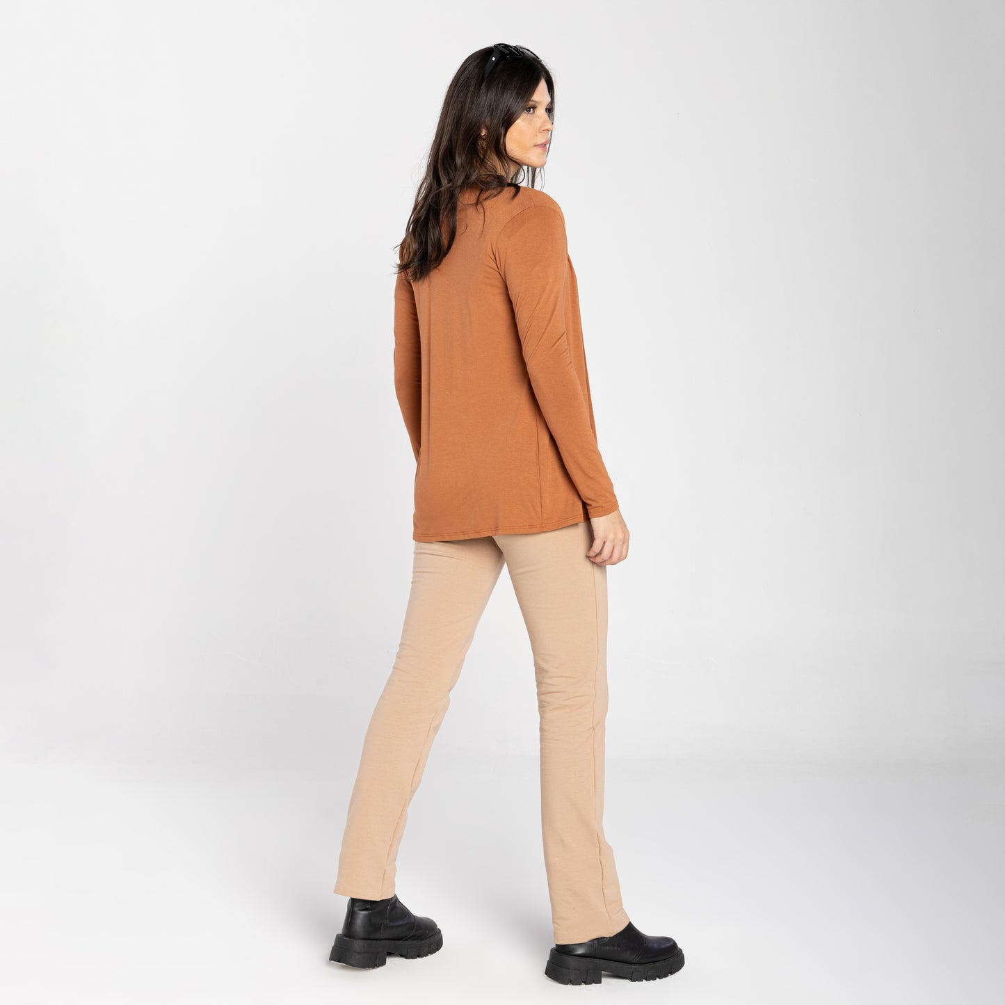 Cardigan Feminino - Marrom Canela