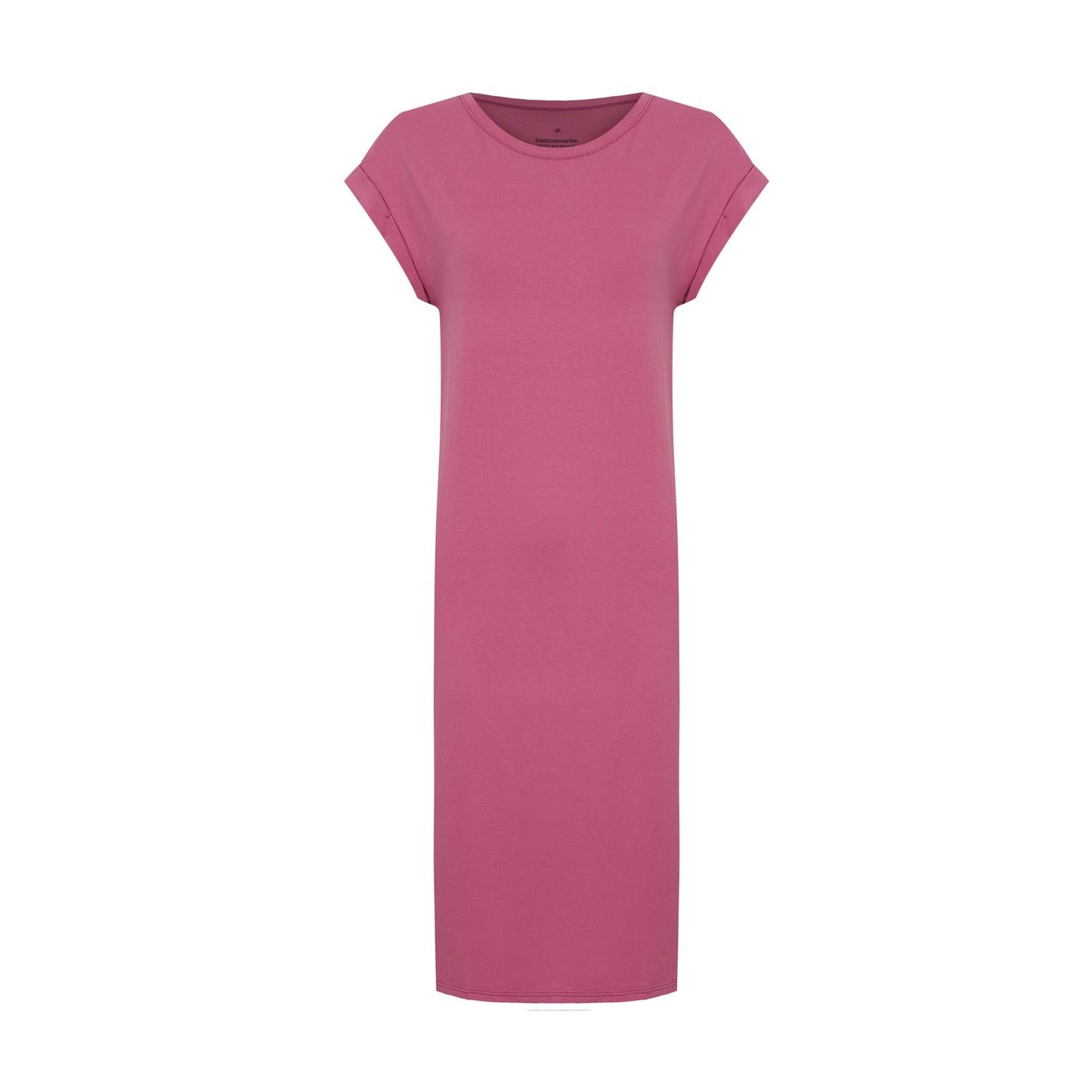 Vestido Midi Manga Japonesa - Roxo Purpura