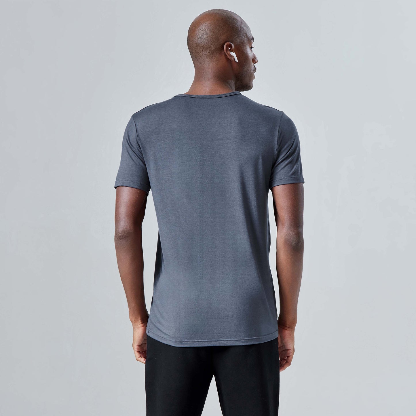 Tech T-Shirt Modal Gola V Masculina - Grafite