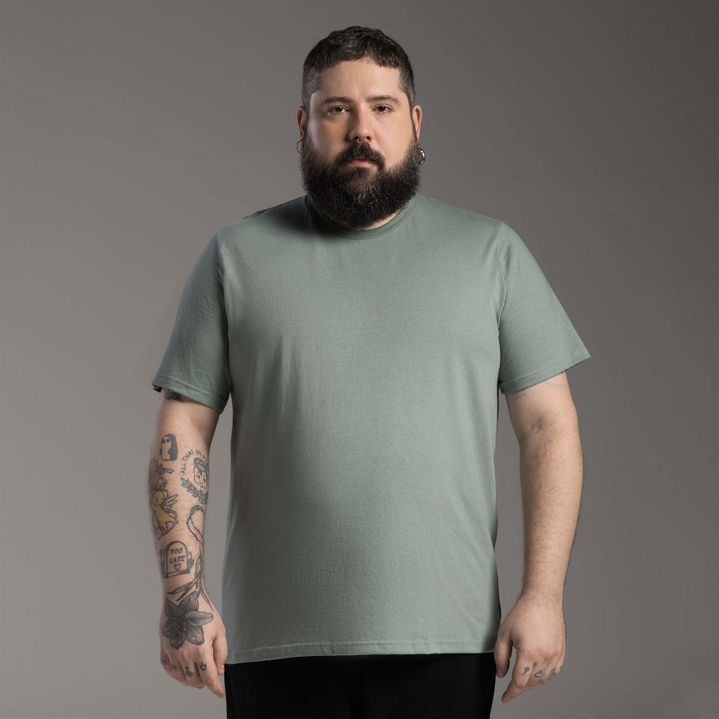 Tech T-Shirt Air Plus Masculina - Verde Chá