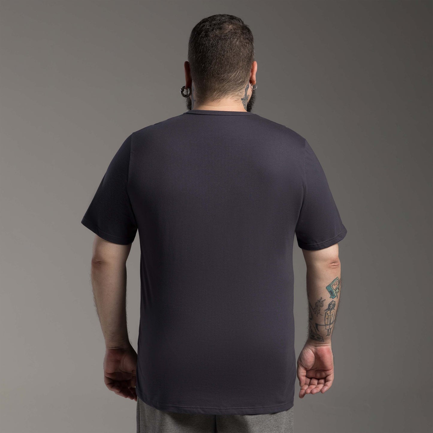 Tech T-shirt Impermeável Plus Masculina - Grafite