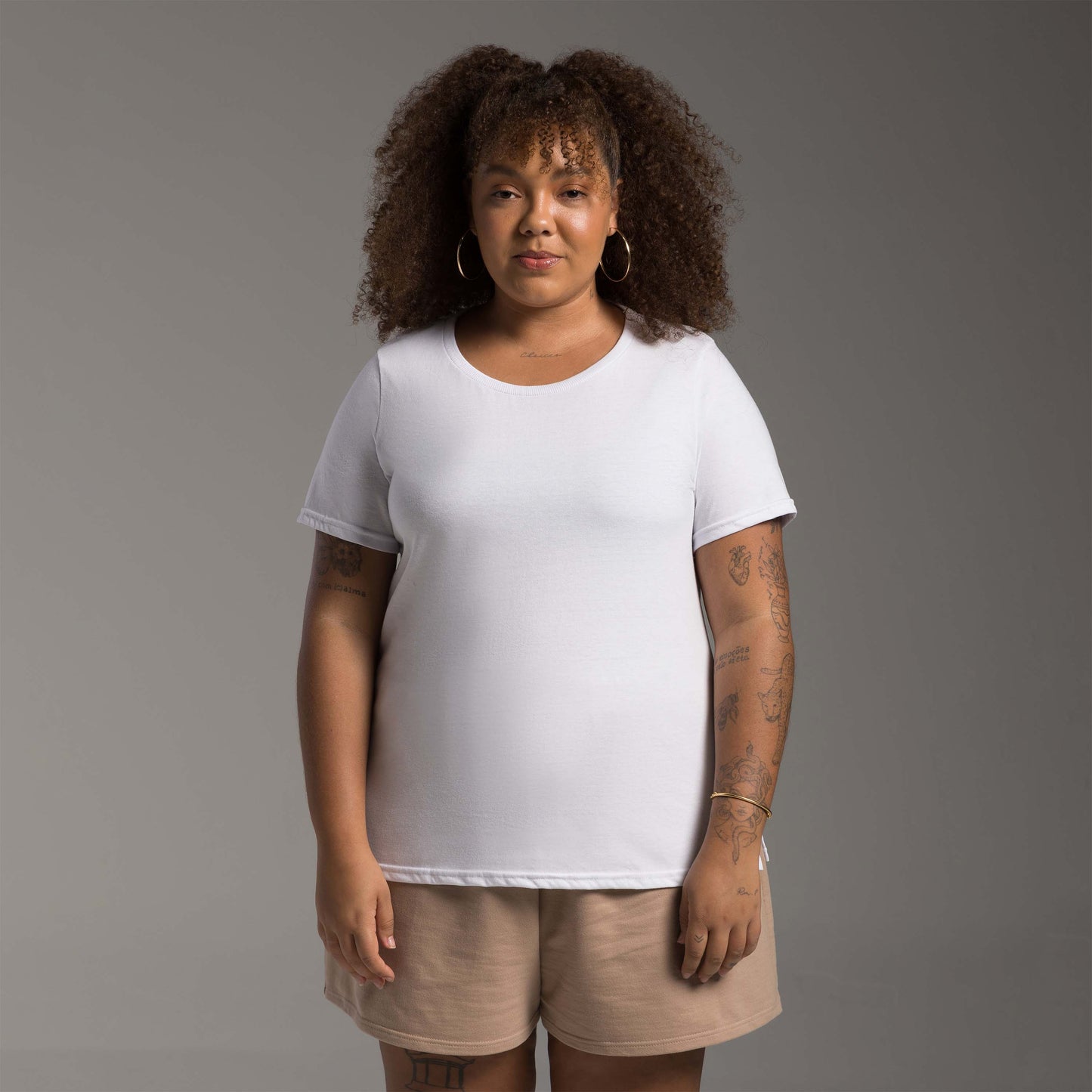 Tech T-Shirt Air Plus Feminina - Branco