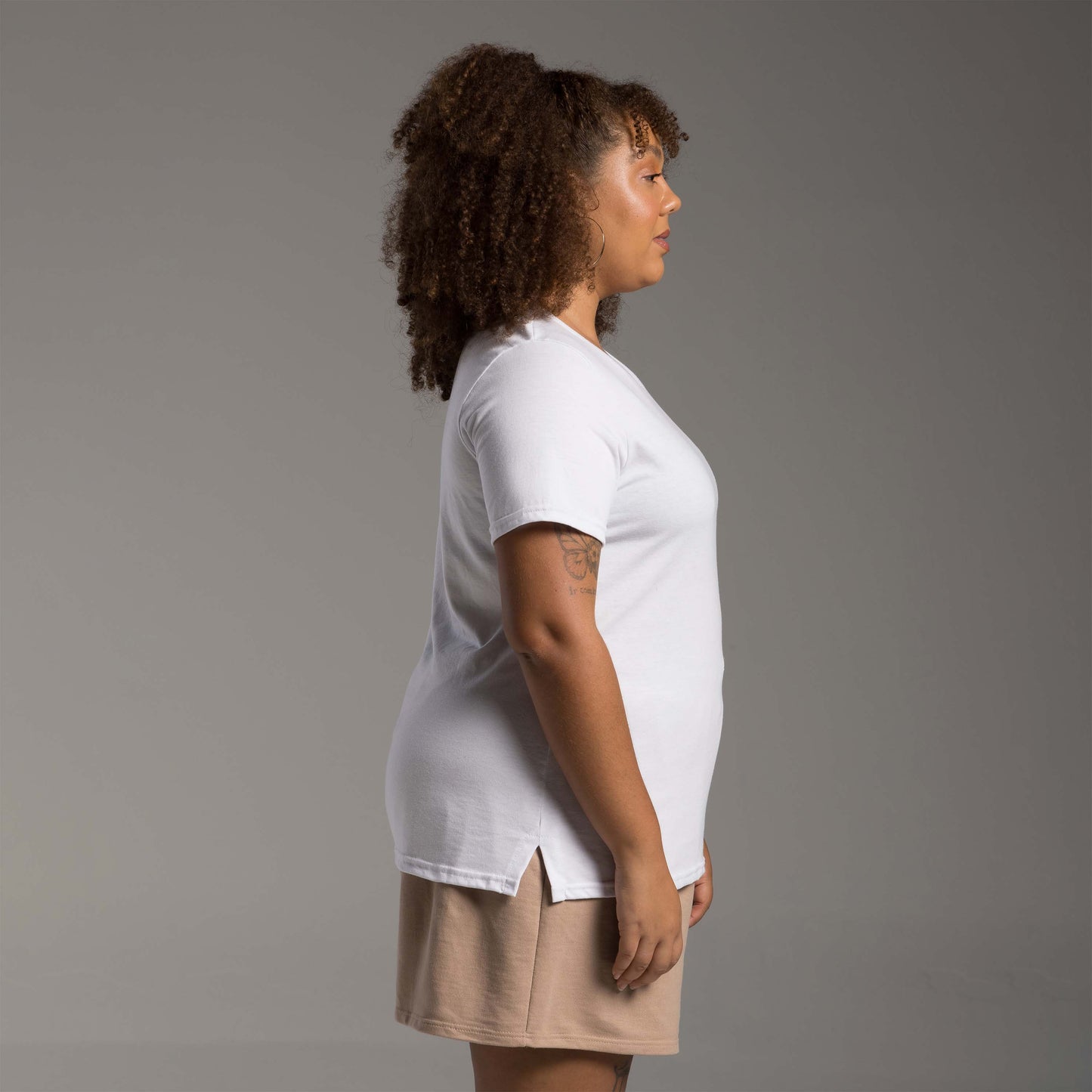 Tech T-Shirt Air Plus Feminina - Branco