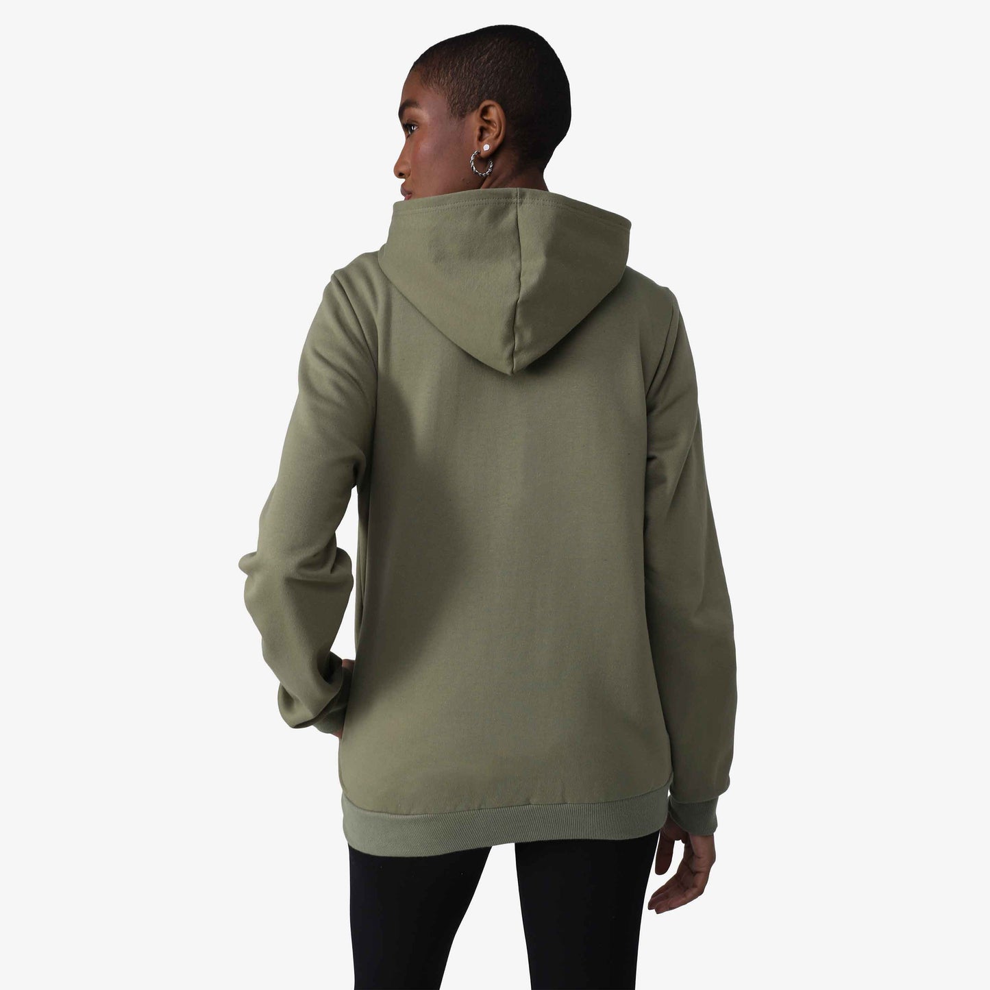 Jaqueta Tech Impermeável Moletom Flanelado - Verde Militar