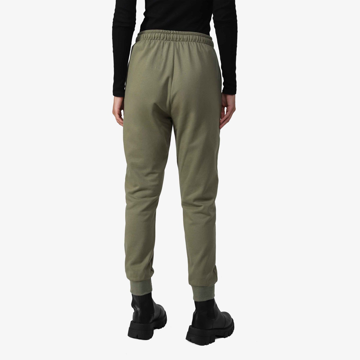Calça Jogger Tech Impermeável Moletom Flanelado - Verde Militar