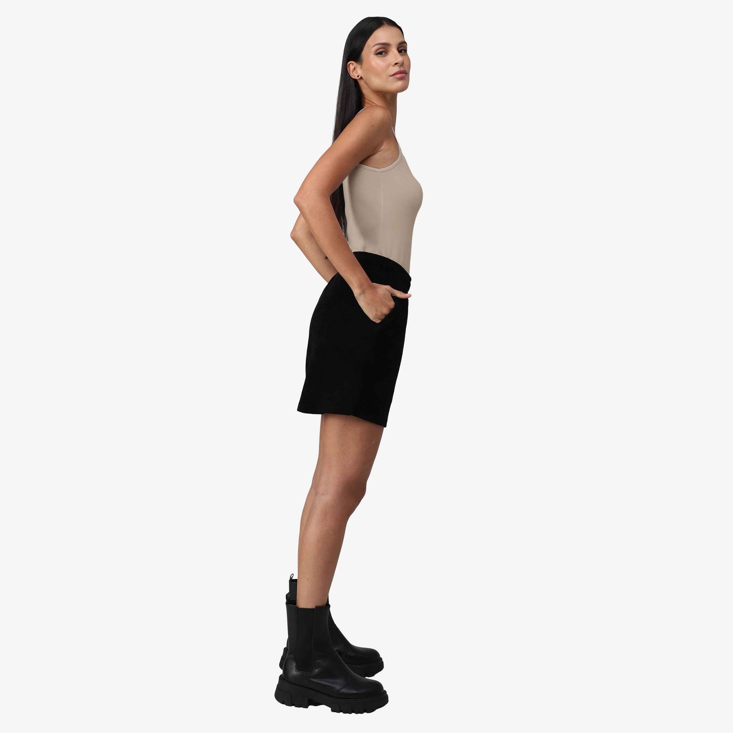 Regata Tech Comfort Anti Odor Feminina - Bege Camel