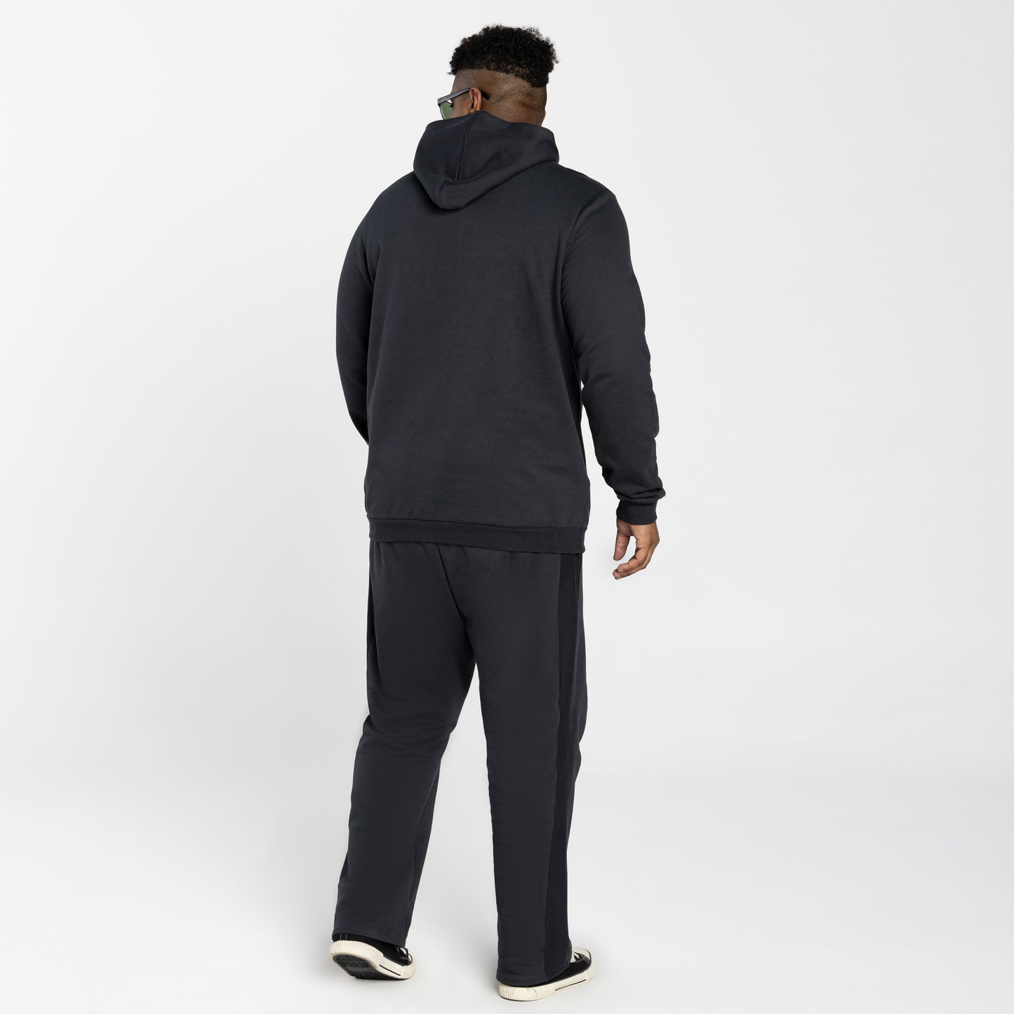Blusão Tech Impermeável Moletom Flanelado Capuz Plus Masculino - Cinza Escuro