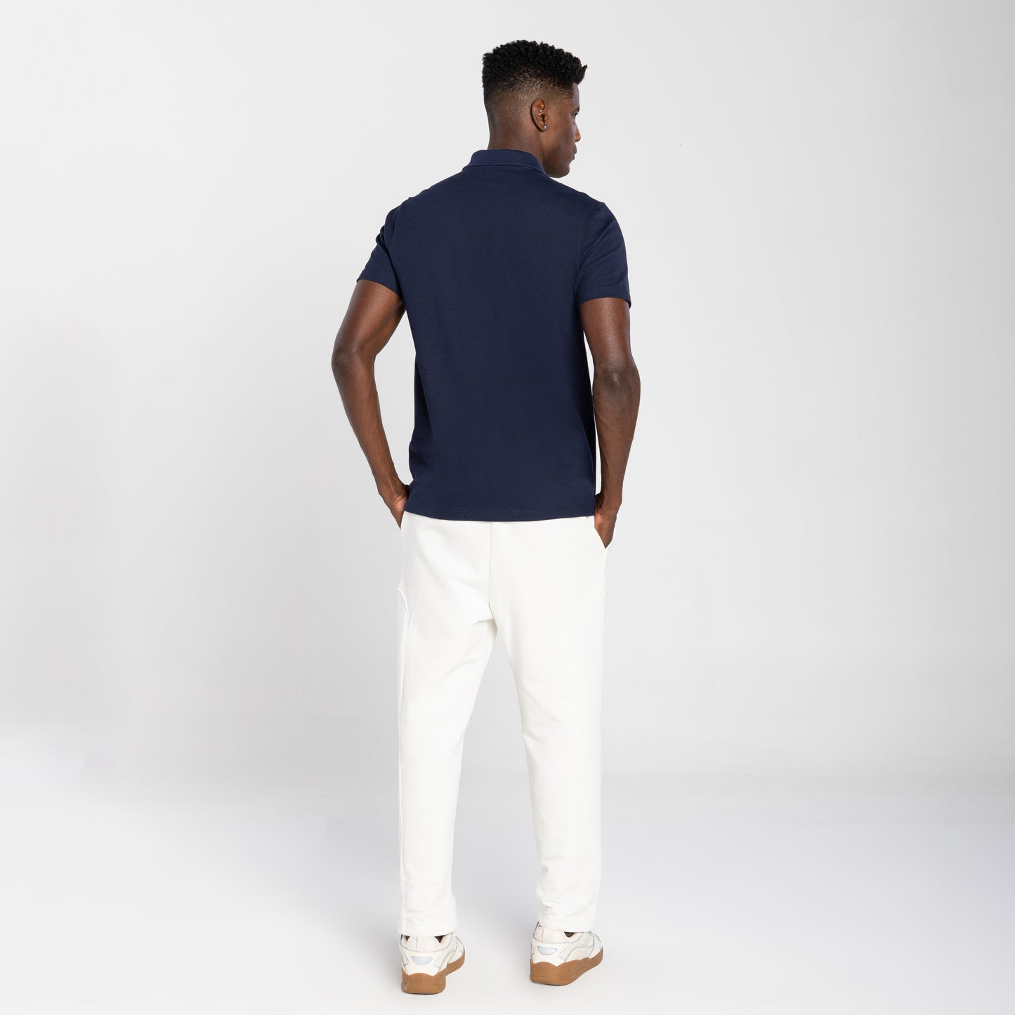Camisa Polo Tech Anti Odor Piquet Masculina - Azul Marinho