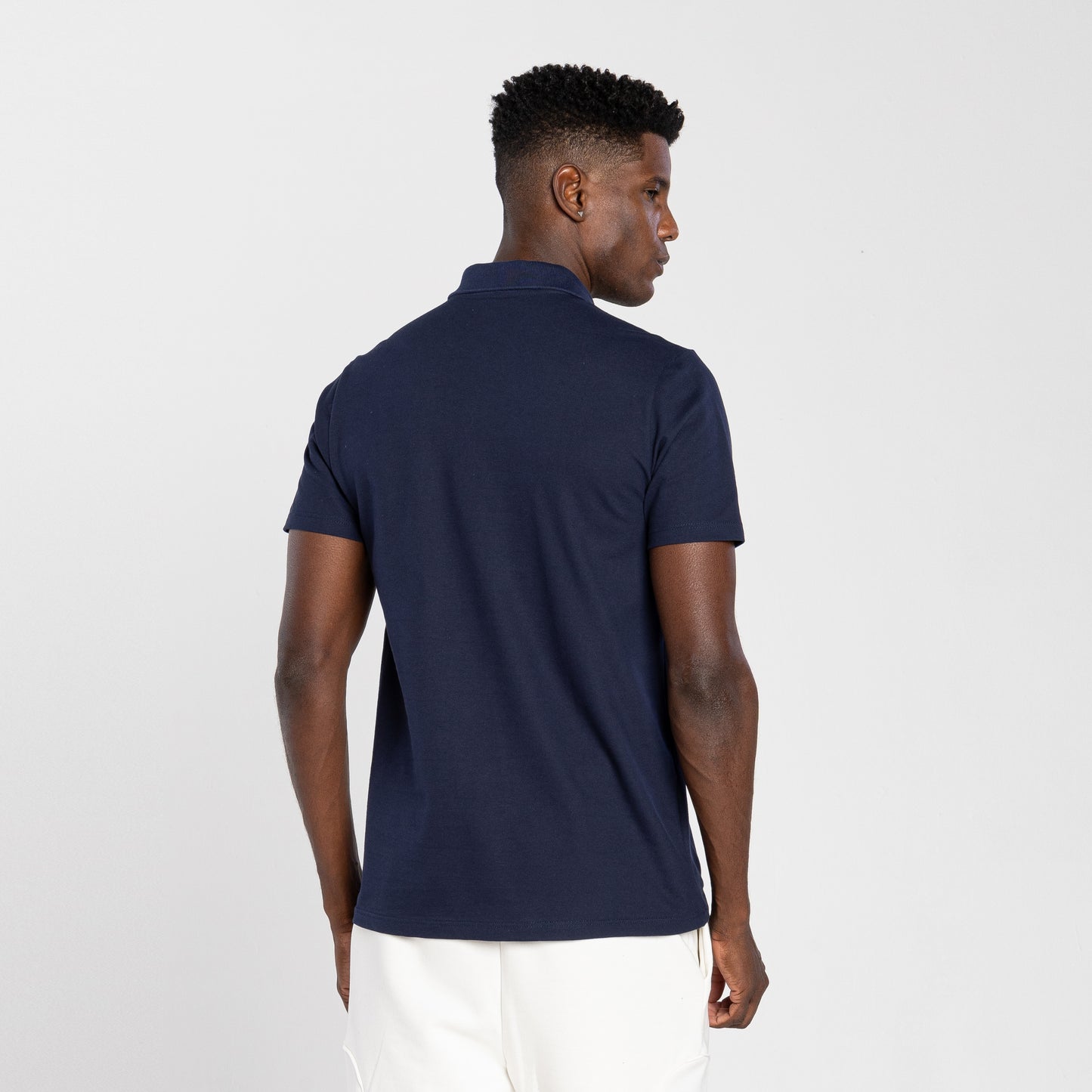 Camisa Polo Tech Anti Odor Piquet Masculina - Azul Marinho