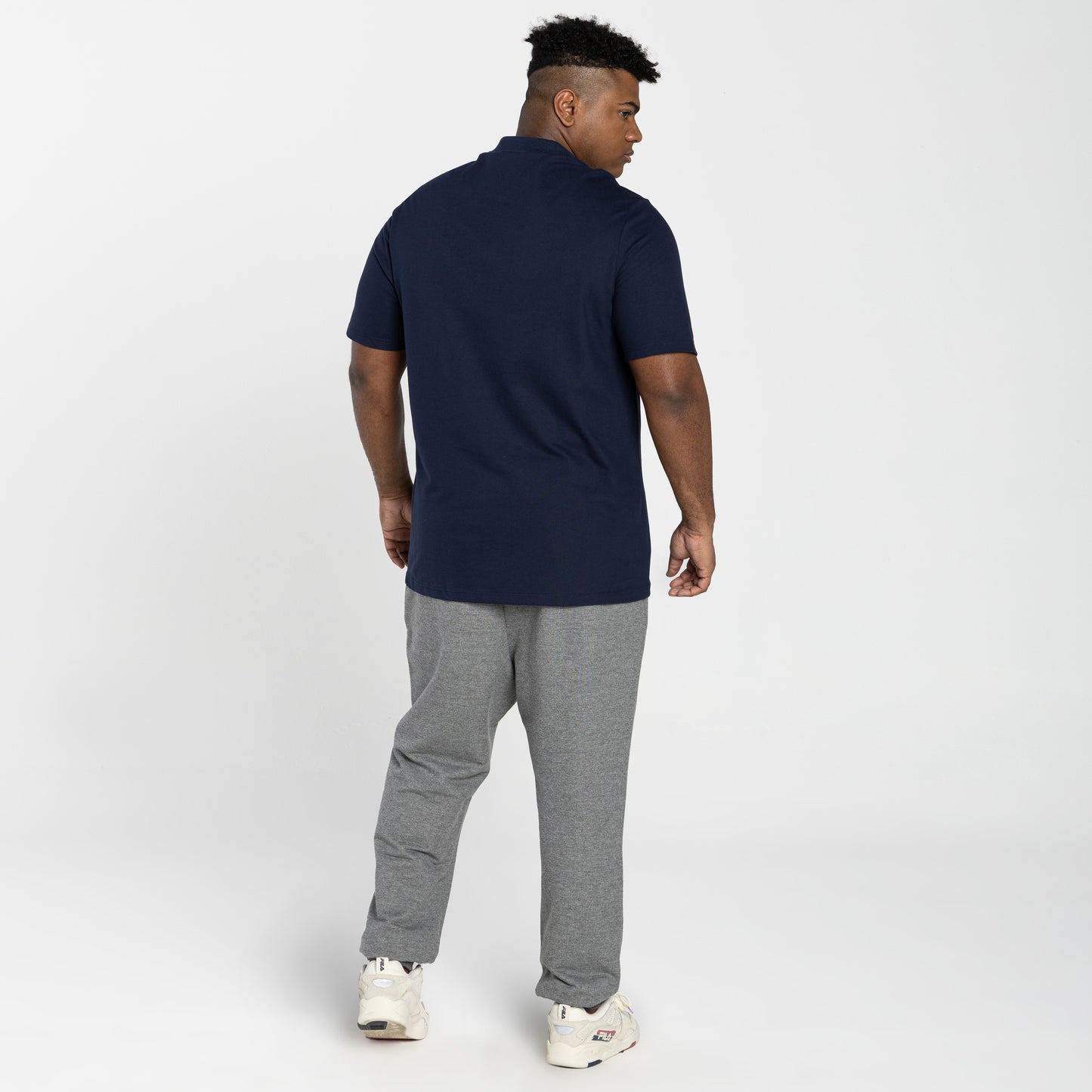 Camisa Polo Tech Anti Odor Piquet Plus Masculina - Azul Marinho