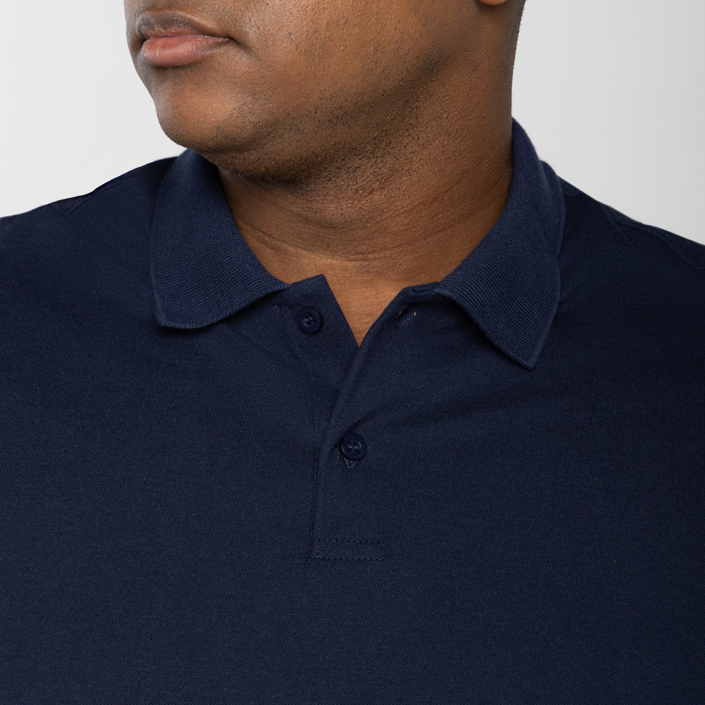 Camisa Polo Tech Anti Odor Piquet Plus Masculina - Azul Marinho