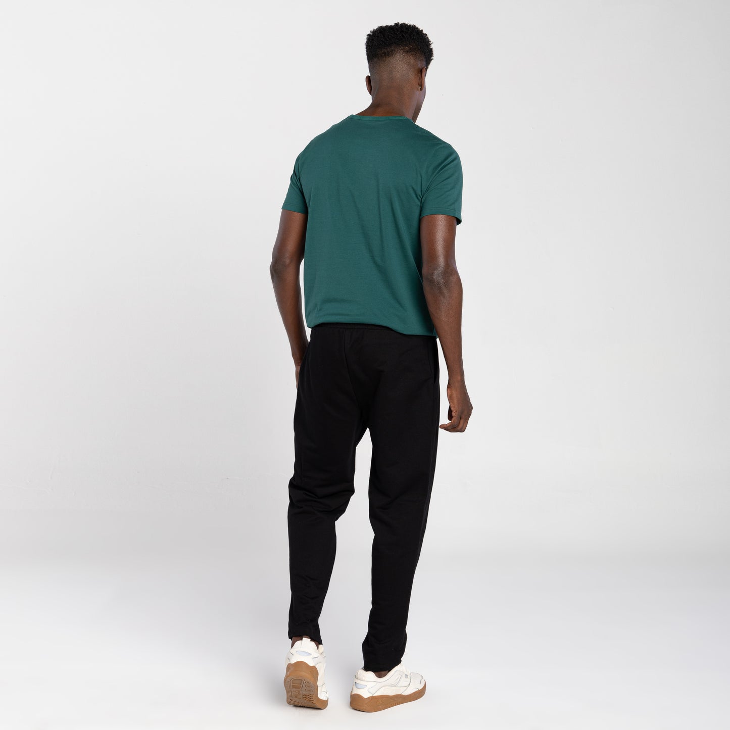 Calça Chino Tech Impermeável Moletom - Preto
