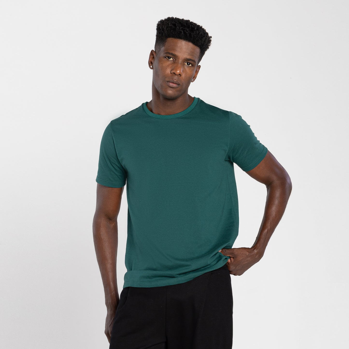 Calça Chino Tech Impermeável Moletom - Preto