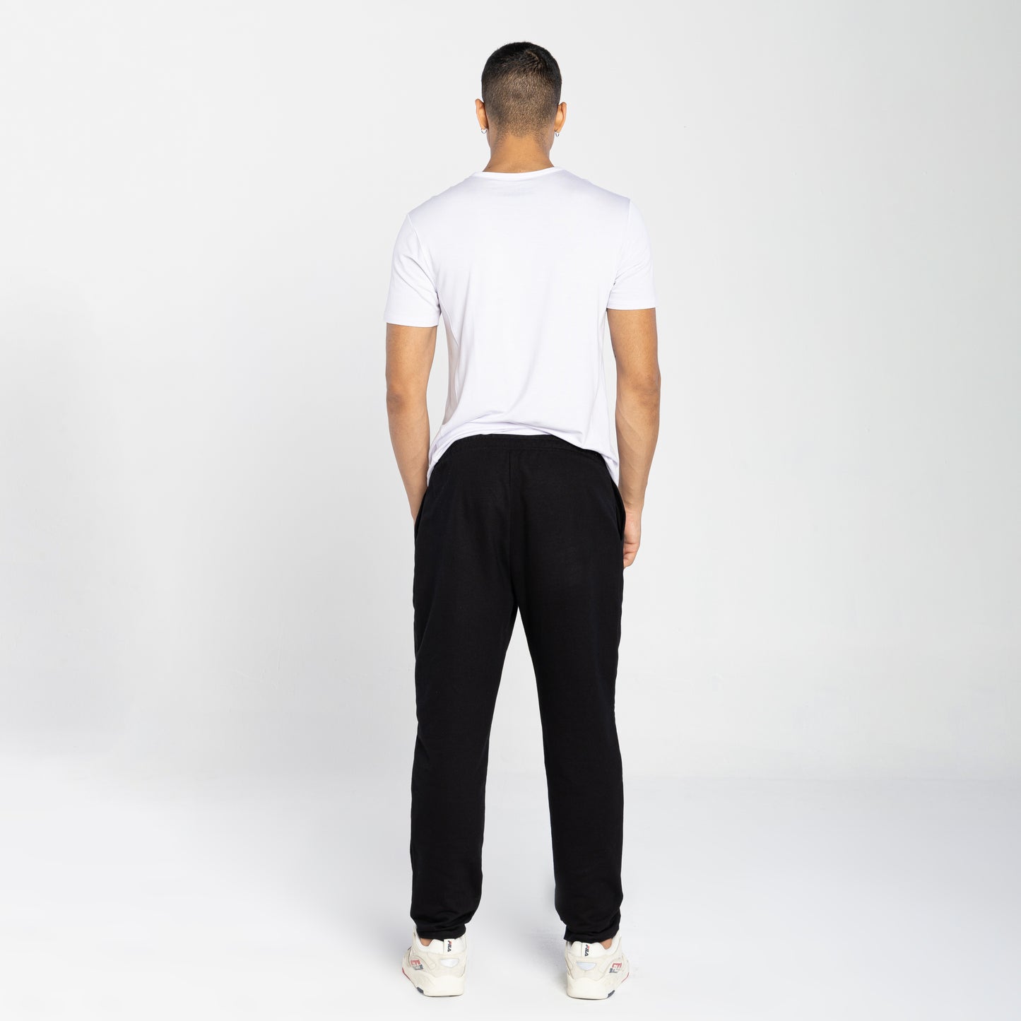 Calça Chino Tech Impermeável Moletom - Preto