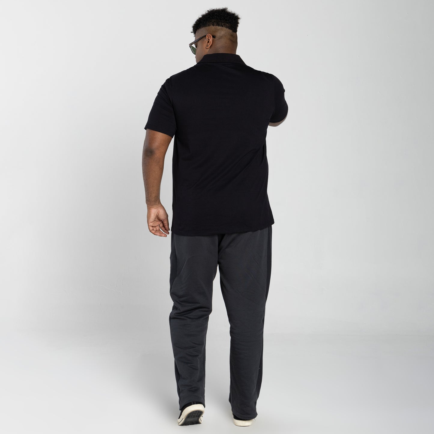 Camisa Polo Tech Anti Odor Plus Masculina - Preto