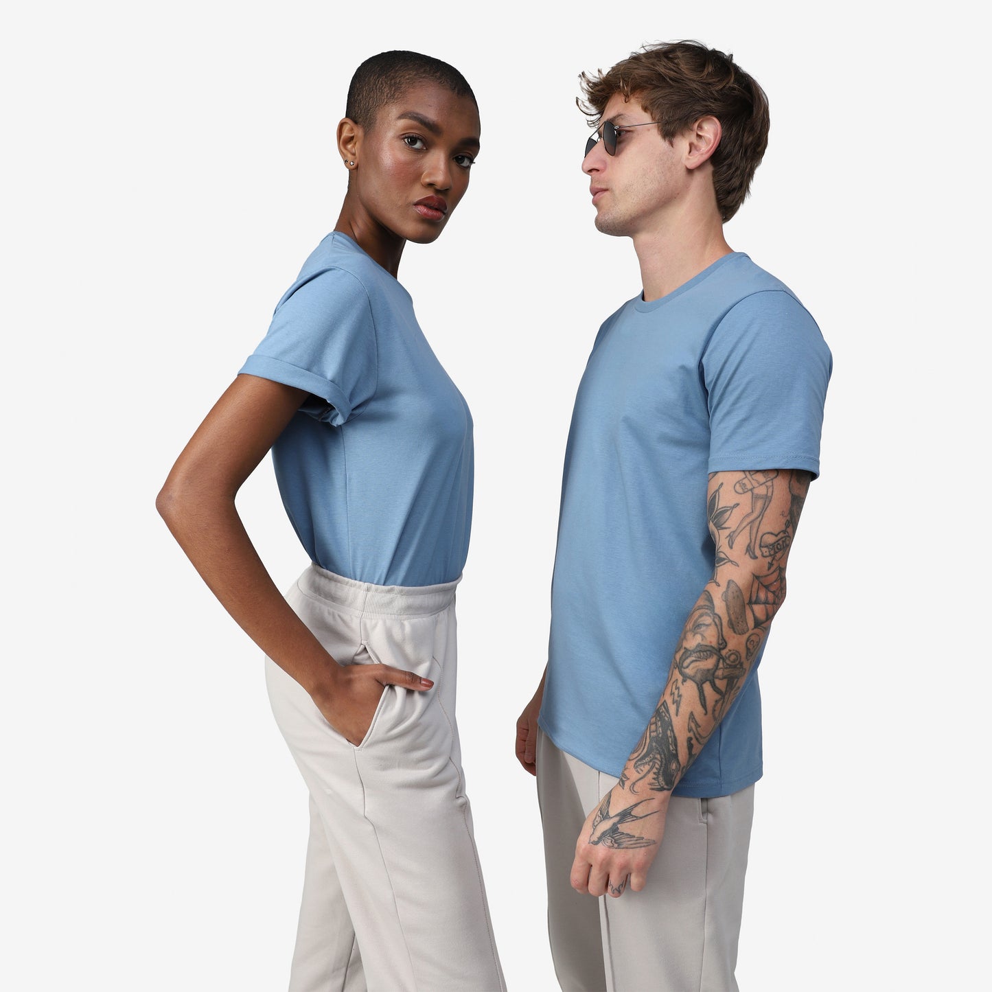 Tech T-Shirt Anti Odor - Azul Mineral