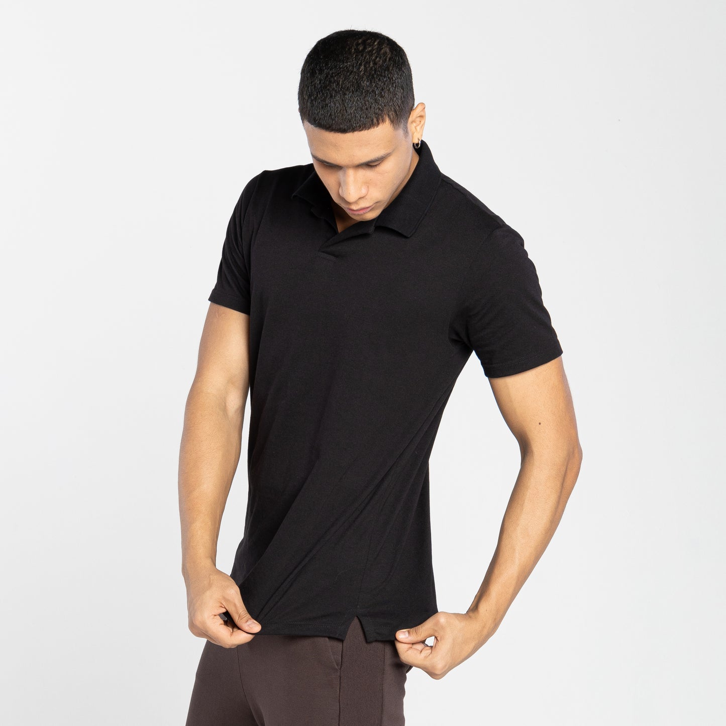 Camisa Polo Tech Air Masculina - Preto