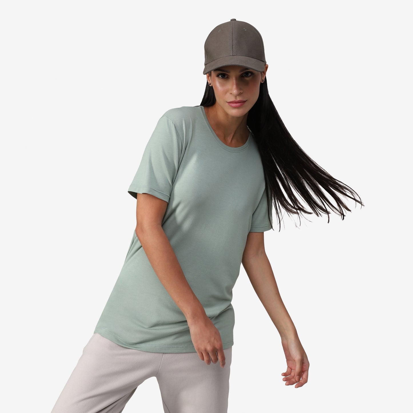 Tech T-Shirt Modal - Verde Pistache