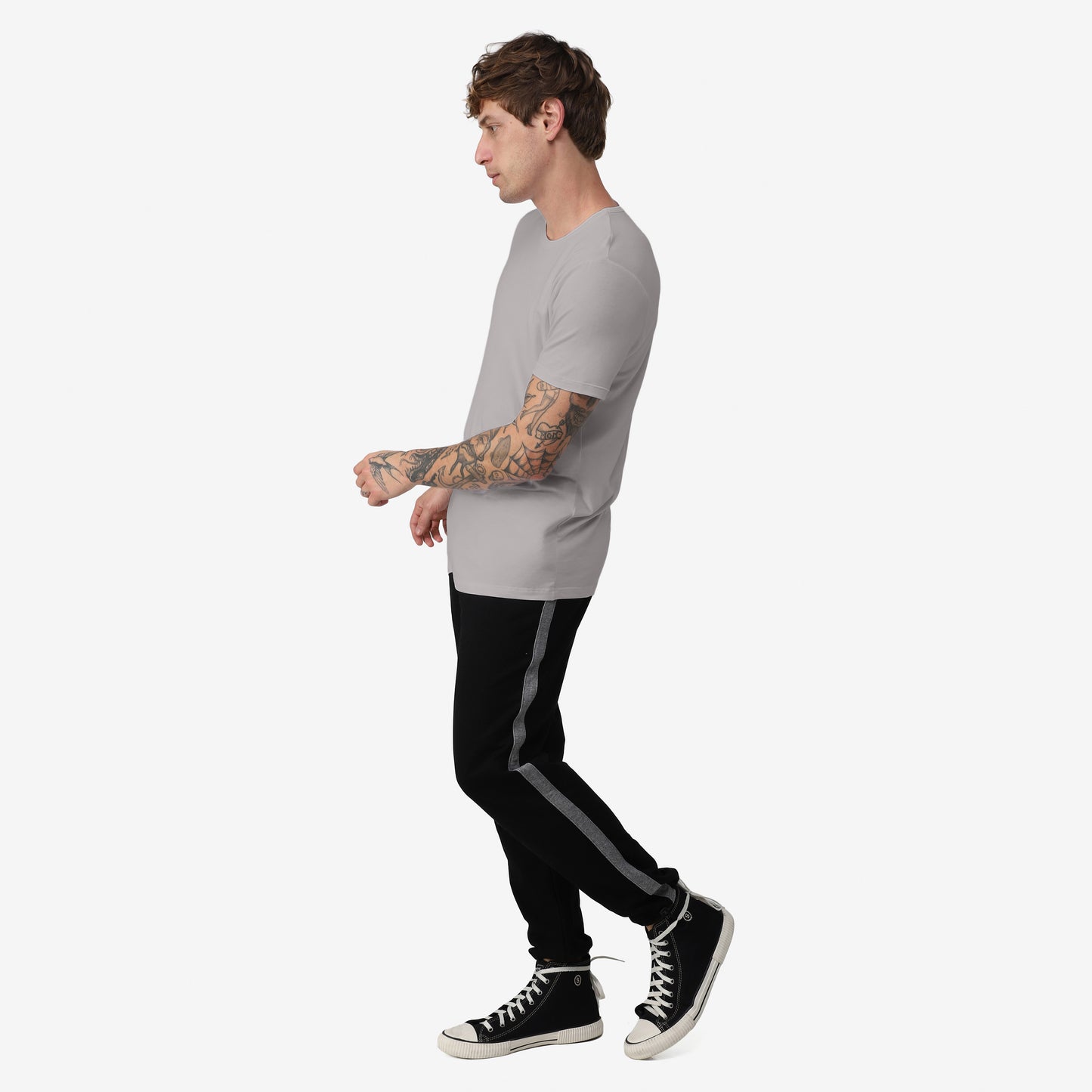Tech T-Shirt Modal - Cinza Médio