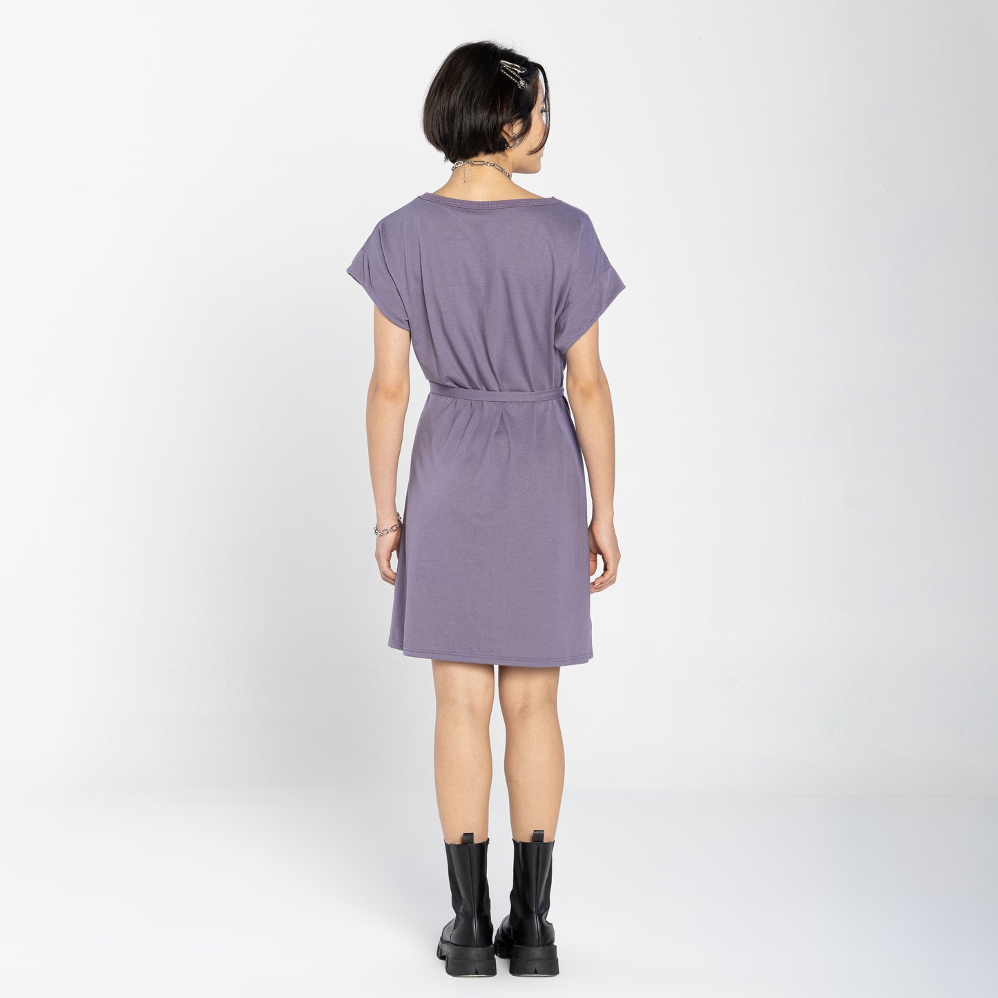 Vestido Amarração Air Feminino - Mirtilo