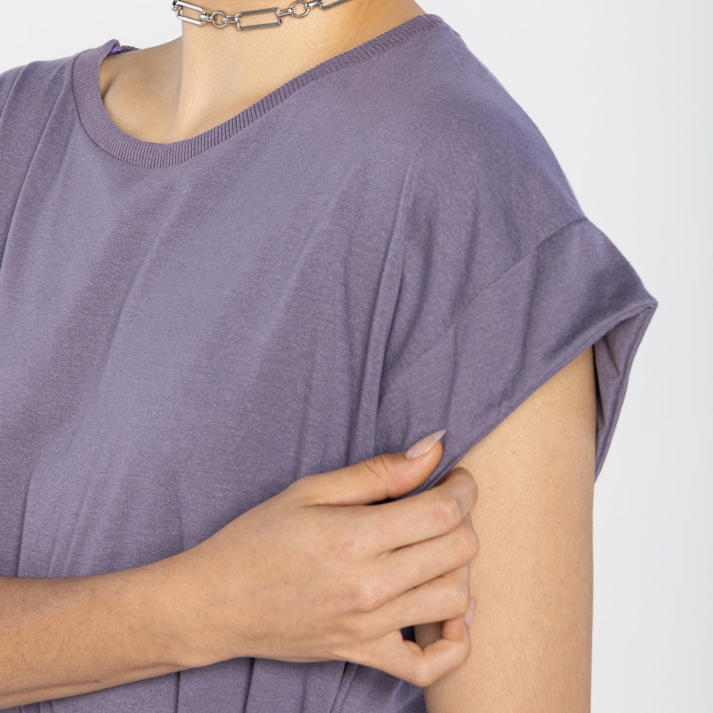 Vestido Amarração Air Feminino - Mirtilo