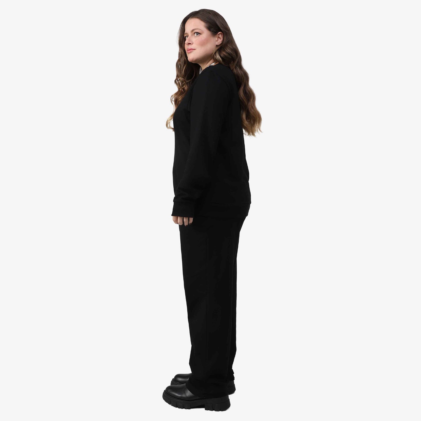 Blusão Tech Impermeável Moletom Flanelado Plus Feminino - Preto