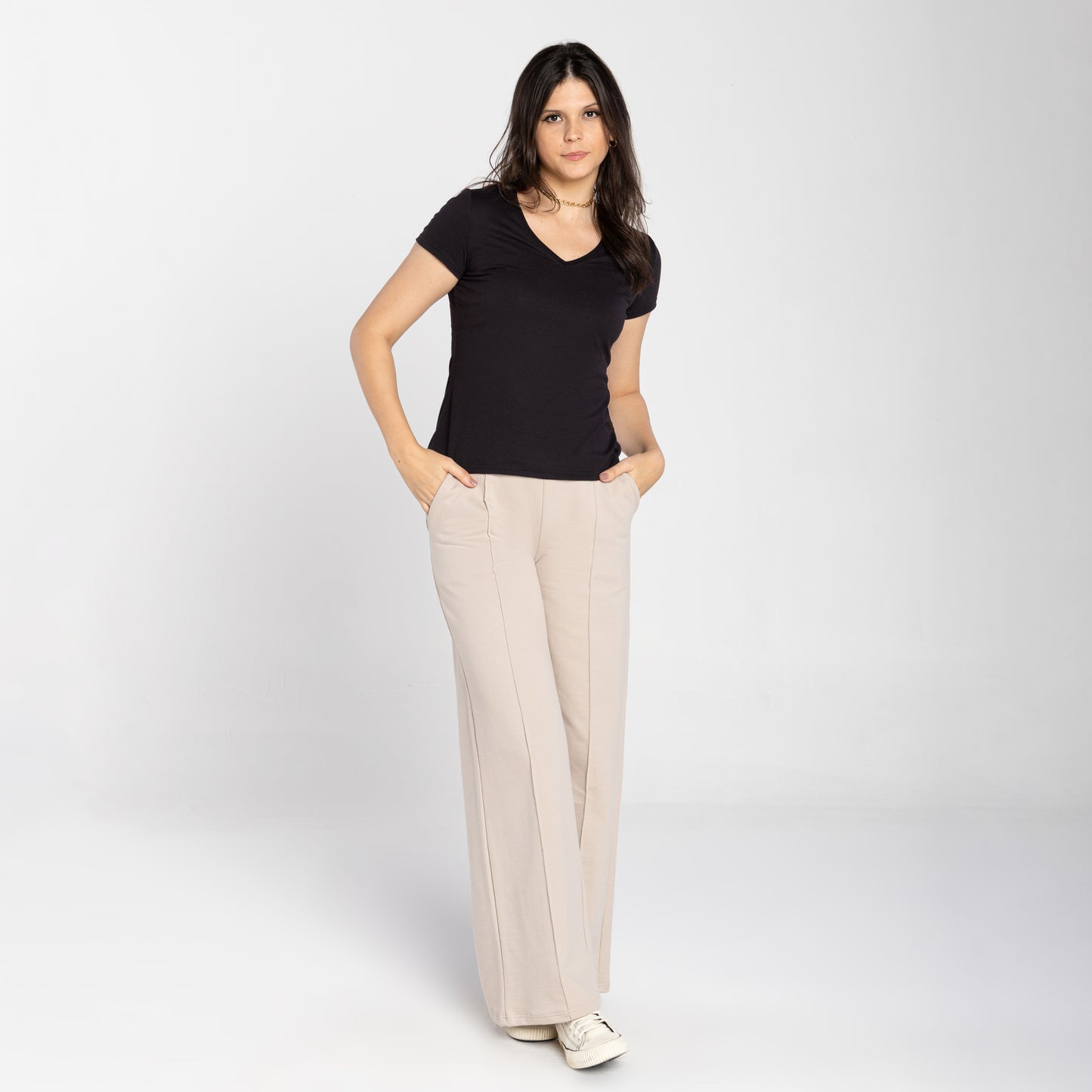 Tech T-Shirt Air Slim Gola V Feminina - Preto