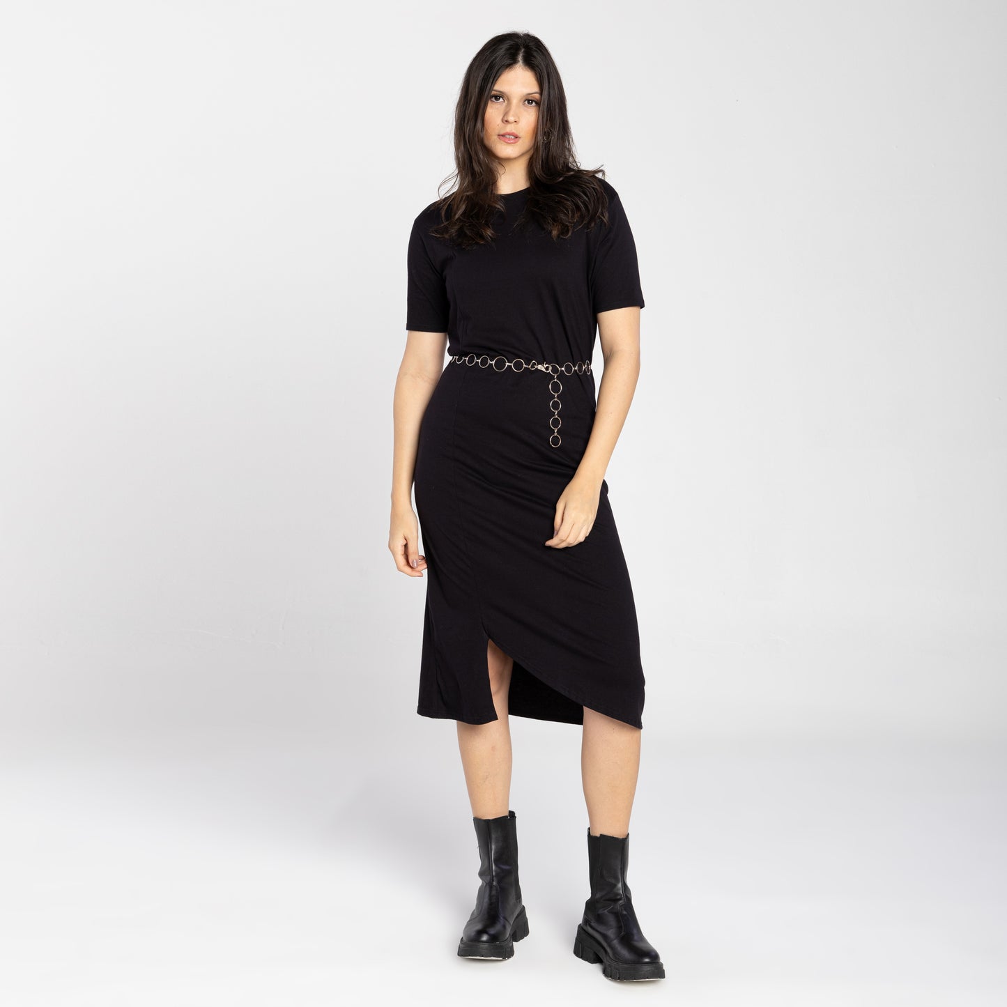 T-Shirt Dress Tech Anti Odor - Preto