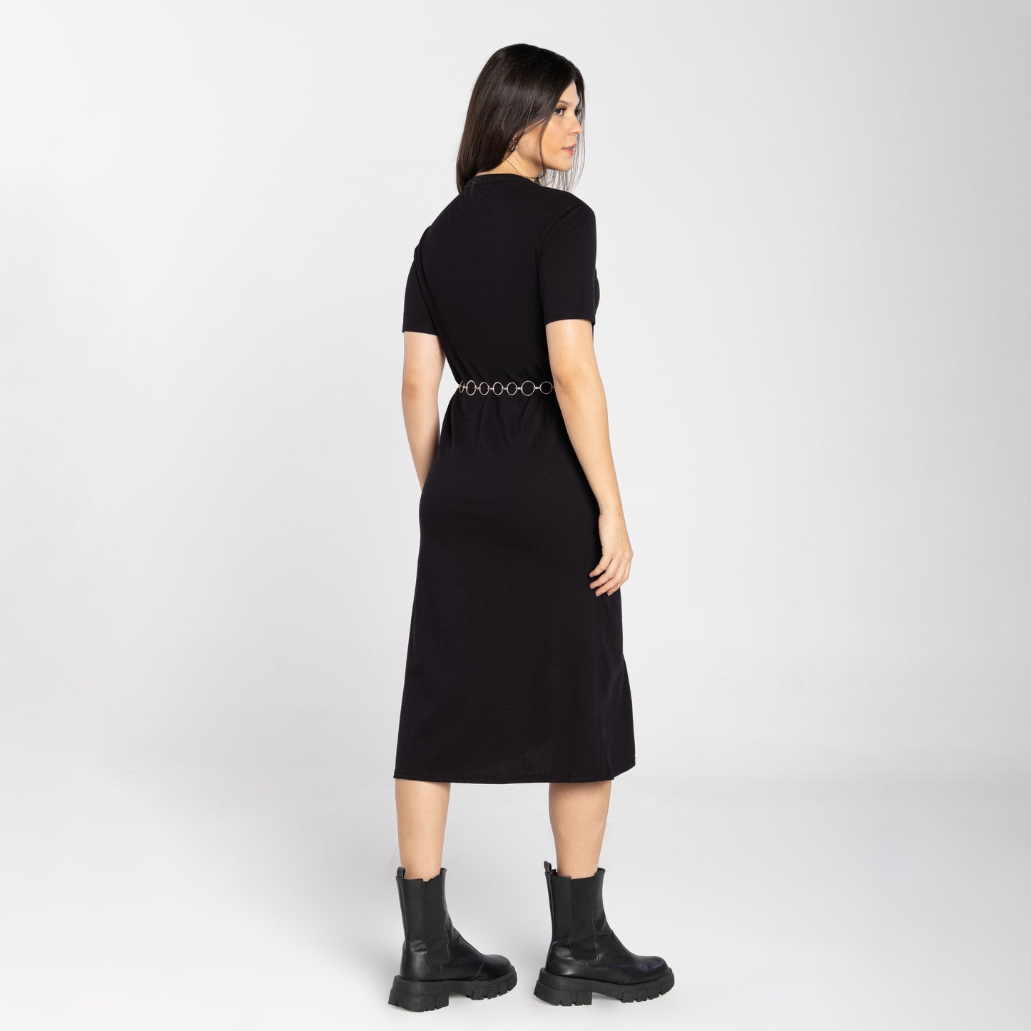 T-Shirt Dress Tech Anti Odor - Preto