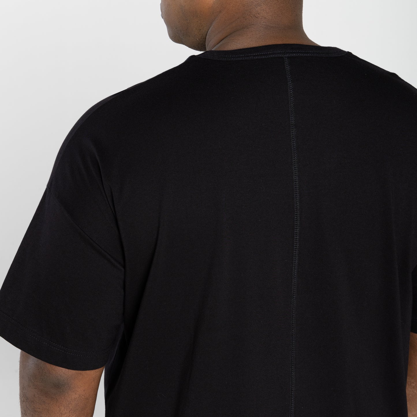 Tech T-Shirt Impermeável Contraste Plus Masculina - Preto